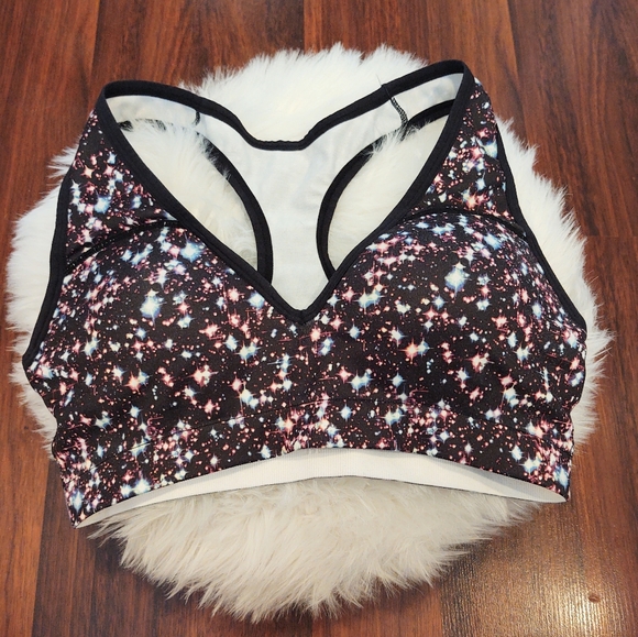 PINK Victoria's Secret Push Up Sports Bra Galaxy - Picture 1 of 2